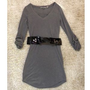 Mini Gray Dress